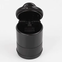 1 Pc Universal Automobile Ashtray, Portable Car Ashtray, Vehicle Cigarette Ashtray, Ash Tray, Indoor Compact Smokeless Cigarette Ashtray, Smoking Accessories, Back To School Supplies