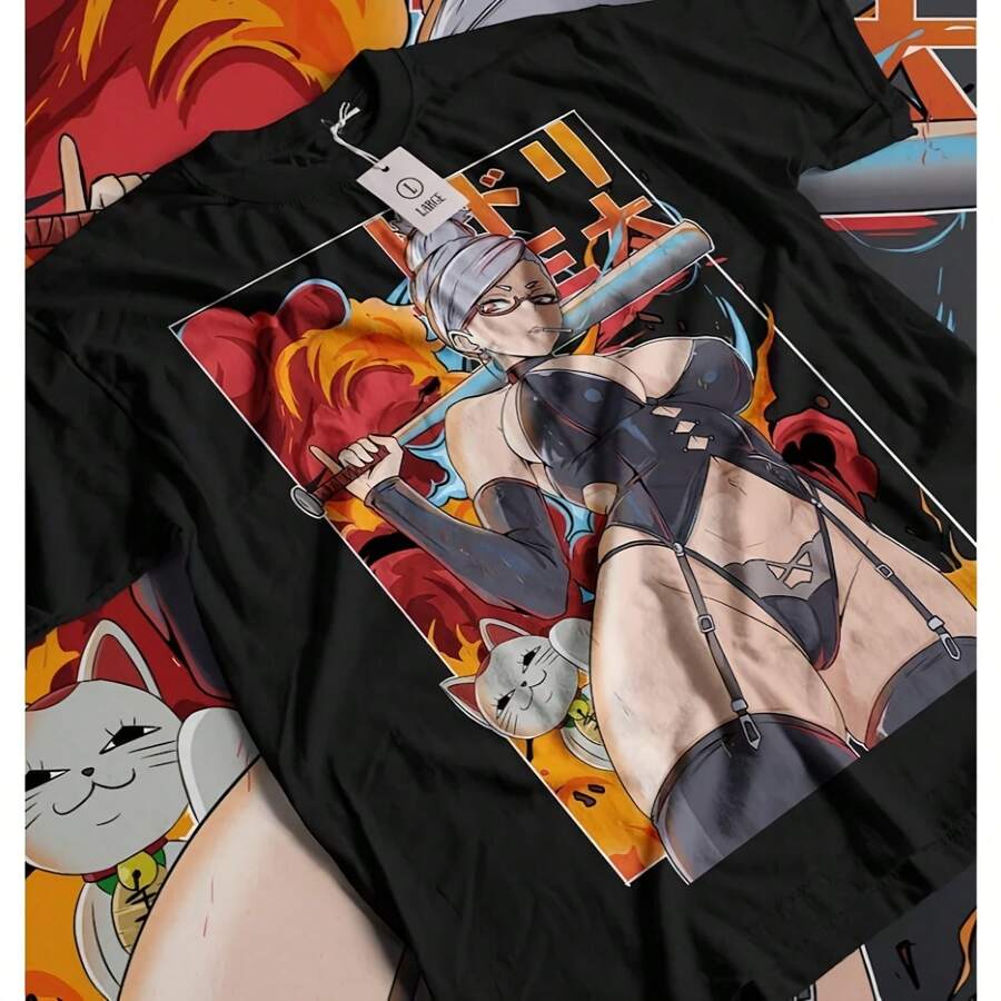 Dandadan Seiko Ayase T-Shirt Cosplay Momo Anime Gift Exclusive Shirt All Size - màu đen - Xem 1