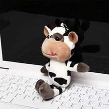 Lindo llavero de vaca de peluche, colgante para bolso, llaves de coche, bolsos, mochilas y accesorios. - color - Ver 7