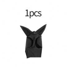 1 件装防蚊面罩防虫马匹飞行面罩弹力针织网状面罩护耳网状飞行面罩骑马马术装备 - 彩色 - 查看 9