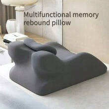 加热七合一多功能舒适枕头：非常适合俯卧睡眠（无颈部拉伤）、在床上/床头板上休息（阅读/电话）、膝上型办公桌（平板电脑/笔记本电脑）、腰部支撑（办公室/椅子）、腿部抬高（循环）；为下背部疼痛、腹部不适（怀孕/月经）和肌肉僵硬提供舒缓的温暖 - 非常适合孕妇、办公室工作人员、俯卧睡眠者和慢性疼痛患者。 - 彩色 - 查看 2