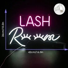 Bộ chữ đèn Neon, màu hồng - Thích hợp cho phòng bé gái, trang trí nhà cửa, cửa hàng, phòng khách, phòng ngủ, tiệc sinh nhật, tiệc cưới đính hôn, tiệm làm đẹp, phòng nối mi, trang trí tường, trang trí Giáng sinh Halloween, cấp nguồn qua USB, đèn LED Neon biển hiệu - Nhiều màu - Xem 8