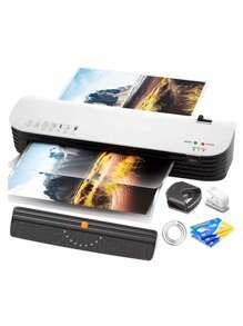 Laminadora Enmicadora Blanca con Accesorios - Blanco - Ver 1