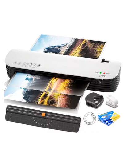 Laminadora Enmicadora Blanca con Accesorios