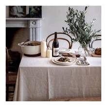 Tovaglioli in lino, tovaglie, strofinacci da tè, set di tovagliette stile europeo e americano Ins, decorazione per la cucina e la sala da pranzo