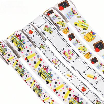 5 Yards/0.98inch Ribbed Satin Ribbon, Clothing Accessories DIY Craft Material, Party Decoration