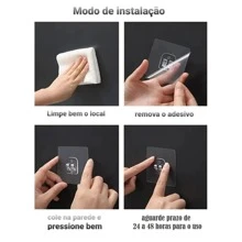 Self-Adhesive Hook For Wall Shelf Bathroom Kitchen - Multicolor - View 4