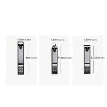 [Custom] Customized Nail Clippers And Toenail Clippers, Customized Nail Clipper Set, Stainless Steel Nail Clippers, Personalized Nail Clippers, Special Gift - Multicolor - View 2