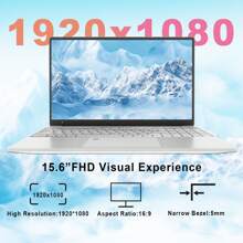 15.6'' Laptop, Student Laptop Windows 11 Pro With 16GB RAM For Home And Office, 512GB SSD Laptop With Intel N5095 High-Speed Performance Computer And 1080P Full HD Display, Dual-Band WiFi, 180° Opening Angle, Dual Speakers - US A Type Plug(110-127V) - View 6