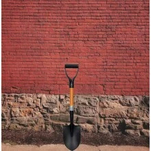 Ashman Short Handle Digging Shovel (6 Pack) Kids Beach Shovel, Shovel For Digging 27-Inch With Sturdy Blade, Small Garden Shovel, Kids Snow Shovel, Shovels For Gardening With D- Handle Gardening Tools - Cam, Đen - Xem 5