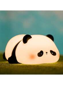 Lámpara de noche con diseño de panda con luces LED y esponjosa, lámpara de noche - Multicolor - Ver 1