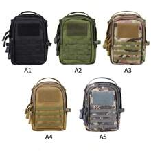 Tactical Molle Pouches Waist Bag, Mobile Phone Belt Pouch, EDC Gadget Slim Utility Waist Bag