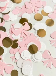 1 Pack Pink Butterfly Themed Party Confetti, Random Sprinkle Decorations For Girls Birthday Party Table - Multicolor - View 5