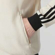 Adidas WAFFLE BBTT Unisex Casual Training Fitness Commuting Travel Sports Jacket, JW0109 - Wonderful White - View 4