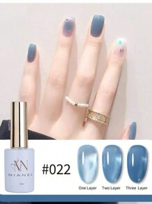 MIANEL 12ML/PCS 30- Colors Ice Clear Nude Jelly Gel Nail Polish Top Selling Pink Nails Blue Nails White Nails Red Nails Black Nails Gel Polish Suitable For 4 Seasons For Nails And Toe Nails UV Light Nails Nail Art Salon Use Fall Nails Christmas Nails Perfect For Nail Art Salons Use And DIY Use ,Nail Supplies Gifts For Girls Soak Off Semi Permanent Varnish Manicure - Multicolor - View 17