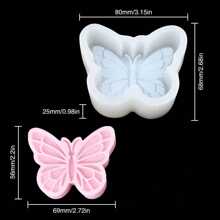 Stampo in silicone per cere profumate a forma di farfalla 3D