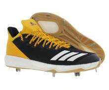 Adidas Icon 4 Mens Shoes - Orange/Black/White - View 5