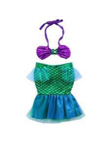 Young Girls Tankinis - Green - View 2