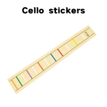 Cello Fretboard Note Stickers | Viola Fingerboard Position Stickers | Violin Fretboard Note Scale Stickers - Multicolor - View 11