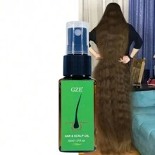 GZE 1 件装 头发和头皮油 护发精华 强韧秀发 适合干性发质 - 綠色 - 查看 3