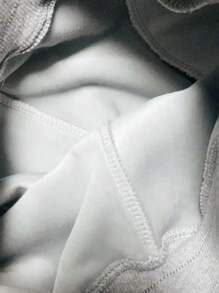 MIOECHO UXKR TIDEJUMP 2022 English Letters Rabbit Print Round Neck Sports Sweatshirt, Men's Personality Simple Street Style Sweatshirt Long Sleeve, Couple Loose Version Winter Warm Sweatshirt, Printed Super Soft Classic Style Casual Sweatshirt, Boyfriend And Girlfriend Gift Outdoor Travel Sports Sweatshirt, Suitable For Boyfriend And Girlfriend Christmas Gifts, - 灰色 - 查看 5