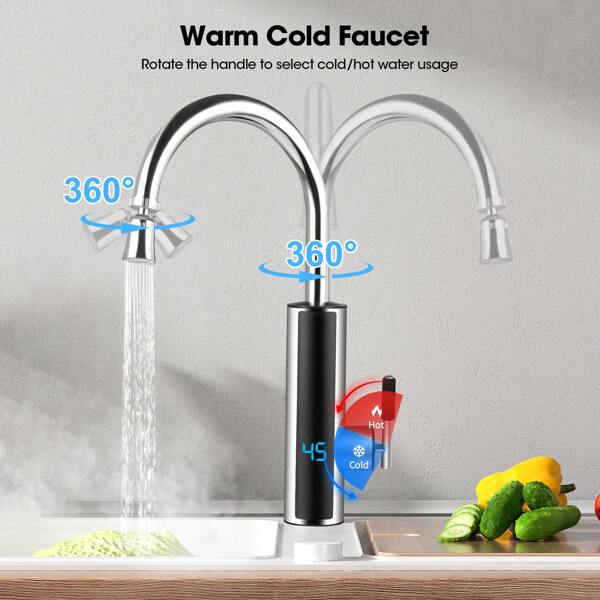Schnell aufheizender Wasserhahn – einzigartiges Design – einfache Installation – sichere Verwendung – für Küche, Bad