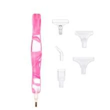 Resin Crystal Pen Set, Classic Casual Handcraft Tools For Daily Use - Multicolor - View 2