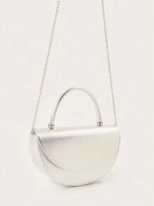 Elegante borsa a mano da donna, con design minimalista, pochette con catena, borsa da festa/sera leggera e di lusso, regalo di compleanno perfetto per la fidanzata, borsa da festa adatta per festa, matrimoni, eventi di gala, si abbina perfettamente a abiti da festa, da sera e con paillettes