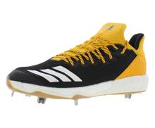 Adidas Icon 4 Mens Shoes - Orange/Black/White - View 2