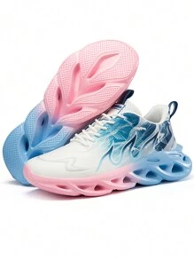 Women's Casual Comfortable High-Top Sports Shoes, Outdoor Running Thick-Sole Basketball Sneakers