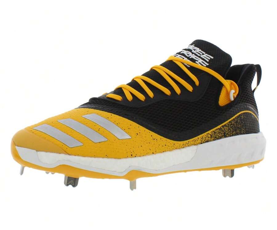 Adidas Icon V Mens Shoes - Core Black/Collegiate Gold - View 1