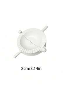 1 pieza/3 piezas Molde de Masa para Empanadillas Blanco, Molde para Empanadillas, Molde DIY para Empanadillas, Dispositivo Fabricante de Empanadillas, Prensa de Masa, Fabricante de Empanadillas Rápido y Fácil, Molde de Plástico para Empanadillas con Forma Perfecta, Fabricante Manual de Empanadillas, Molde de Plástico para Empanadillas, Clip Rápido para Empanadillas, Seguro para Lavar en Lavavajillas, Herramienta DIY Ideal para Hacer Calzones, Empanadillas, Empanadas, Tartas, Raviolis, etc.