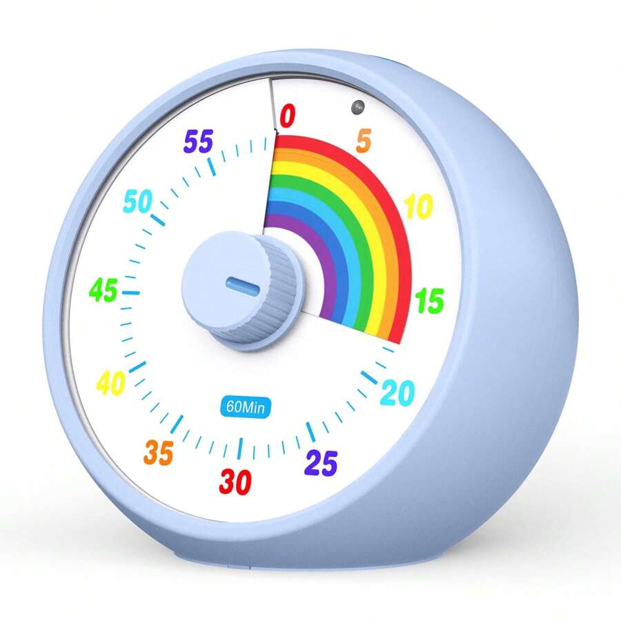 Visual Timer 60-Minute Countdown Timer For Classroom Office Kitchen ...