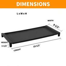 Upgraded WB31X24738 Griddle Replacement For GE Stove Parts Griddle Plate, WB31X24998 Cast Iron Center Griddle For GE Gas Range Parts Stove Top Burner Griddle GE Cooktop Parts Griddle Pan - Black - View 5