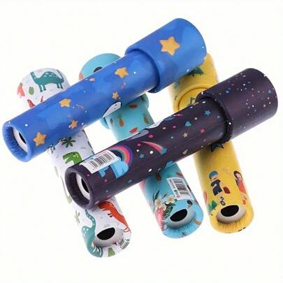 1pc/8pcs/18pcs Vintage Kaleidoscope Toys - Perfect For Birthday Parties, Classroom Rewards, And Christmas Stocking Stuffers - Multicolor, Suitable For Winter, New Year, Random Delivery