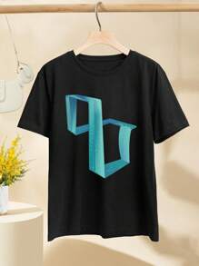 Infinity Falls Women's Women T-Women's Shirt With - Black - View 2