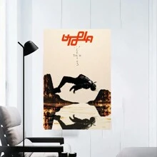 Framed Room Decor Album Inspired Canvas Wall Art Poster, Modern Home Decor For Living Room And Bedroom, Decor - 裱框 - 查看 6