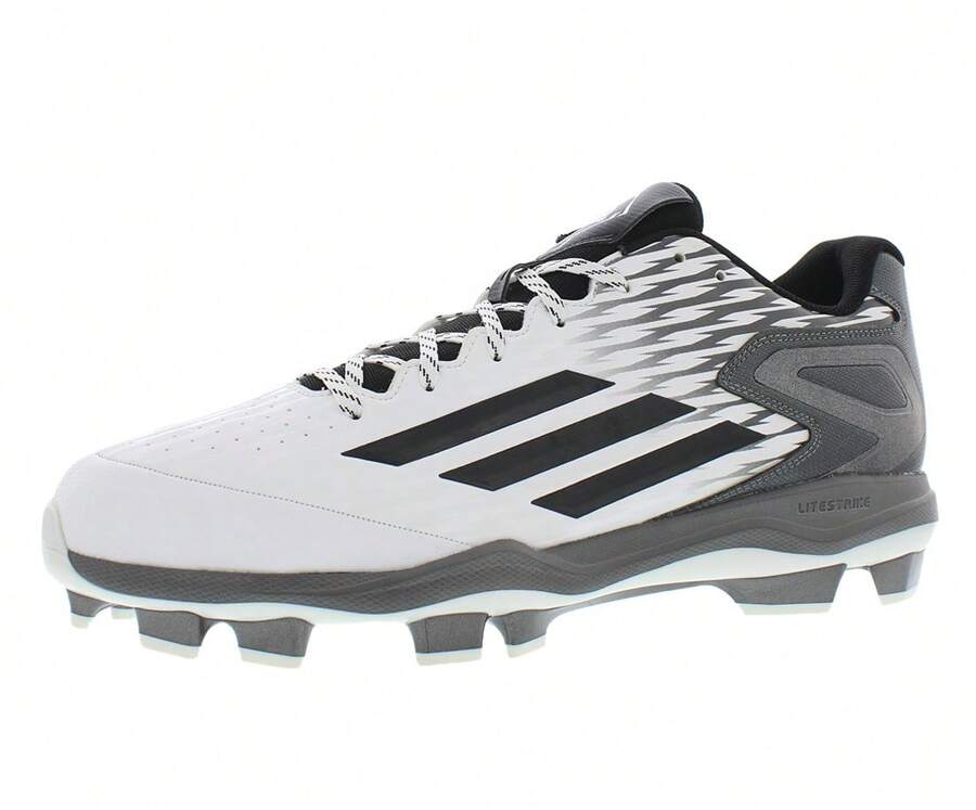 Adidas Adidas Poweralley 3 Tpu Mens Shoes - White/Black - View 1