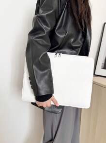 Minimalist Solid Color Luxury Multi-Size Notebook Tablet Laptop Sleeve