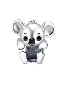 1 件圣诞大象、小狗、猫、动物、树懒系列珠子吊坠饰品吊坠球适用于手链 DIY 女士珠宝