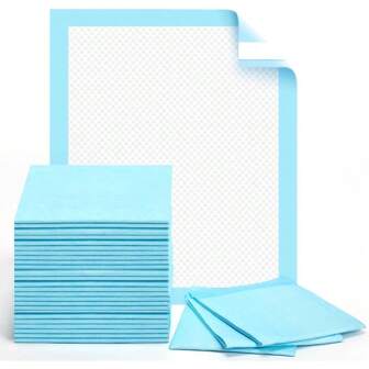 Alèses jetables pour adultes en cas d'incontinence 80 x 150 cm (paquet de 5), sous-pads très absorbants pour femmes en post-partum, protège-draps imperméables, protections médicales haut de gamme