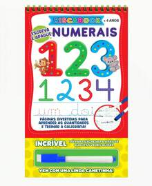 Riscabook Númerais - Multicolorido - Visão 1