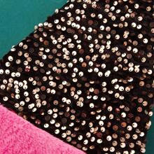 Sequins Santa Claus Hat, Adults Contrast Color Christmas Cap For Christmas Party, Santa Cosplay Costume