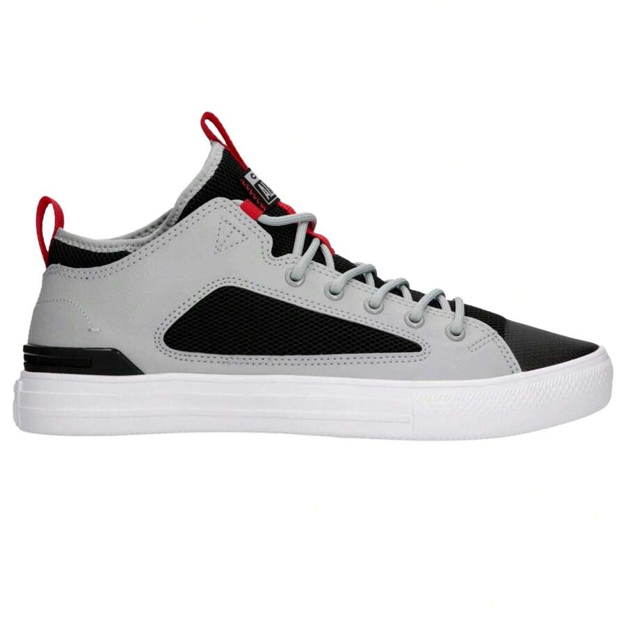 Chuck Taylor All Star Ultra Ox Ash Stone/Black/White 172793C Men's - Grey - View 1
