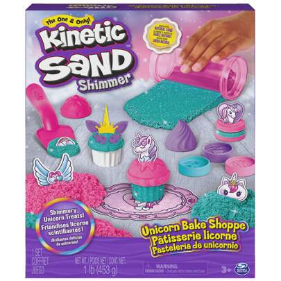 Spin Master Kinetic Sand 6065201 Unicorn Bake Playset