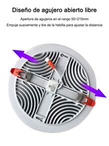 LED Recessed Lighting,10W/18W/24W/36W Slim LED Downlight Ceiling Light,6500K Cool Daylight With LED Driver,Adjustable Hole - 6500K-36W - 查看 6