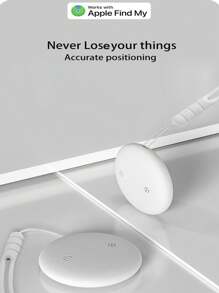 全新防水 IOS FindMy 追踪设备，迷你圆形蓝牙防丢失定位器 - 彩色 - 查看 3