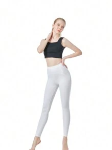 JOPHY & CO. Leggings Donna Elastico in Tessuto Push-Up, Lungo o 3/4 (cod. 9815)