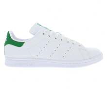 Adidas Stan Smith Mens Shoes - White/White/Green - View 2