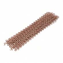 Futchoy 50pcs Filo ondulato portatile Filo ondulato Dent Puller Fili di saldatura ondulati 33 cm - Dorato - Visualizzare 7